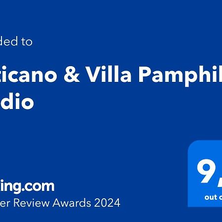 Vaticano & Villa Pamphilj Studio Rom Exterior foto